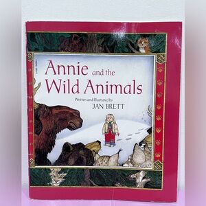 Annie and the Wild Animals by Jan‎ Brett- A Trumpet Club Special Edition.